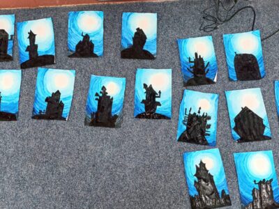 Spooktacular Shadow Silhouettes in Room 5